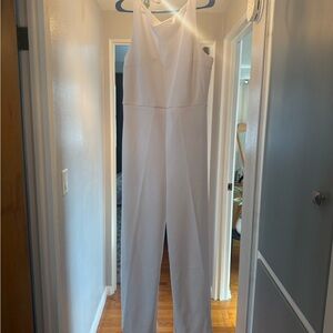 Abercrombie & Fitch White Jumpsuit